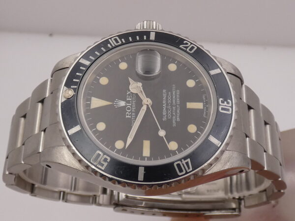 Rolex Submariner Date 16800 Matte Dial Faded Bezel YEAR 1981 Automatic Steel