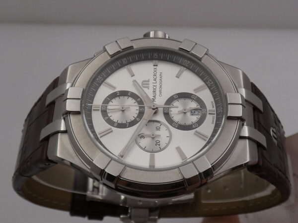 Maurice Lacroix AIKON Chronograph BOX&PAPERS AI1018 July 2019 Steel