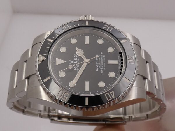 Rolex Submariner 114060 No Date Chromalight FULL SET ANNO 2019 Acciaio Automatico