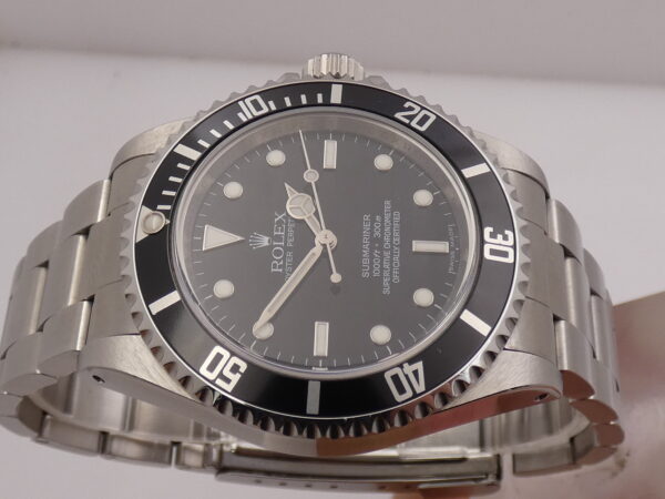 Rolex Submariner 14060M No Date Four Liner COSC RRR Random BOX&PAPERS ITALIA LIKE NEW Year 2010