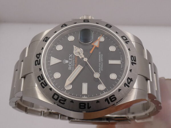 Rolex Explorer II 216570 Chromalight BOX&PAPERS Anno 2012 TOP CONDITION Acciaio Automatico