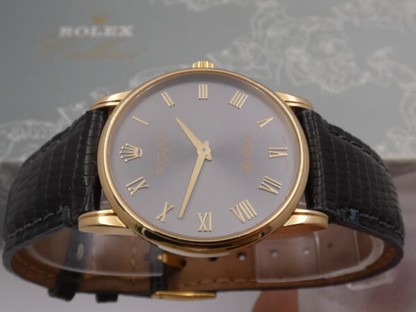 Rolex Cellini 5116/8 Classico Oro 18Kt  BOX&PAPERS Anno 2002 Carica Manuale