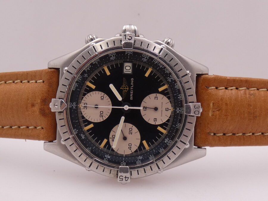 Breitling Chronomat Chronograph 81950 Automatic Date Steel Years 90 - immagine 3