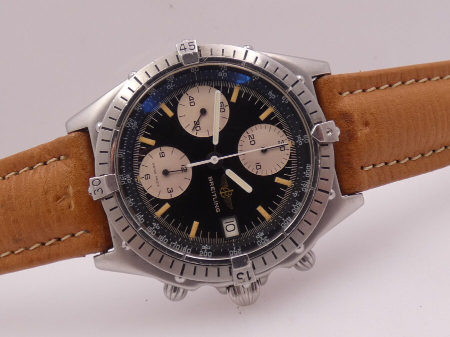 Breitling Chronomat Chronograph 81950 Automatic Date Steel Years 90 - immagine 5