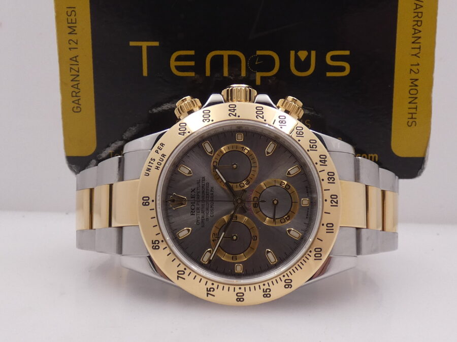 Rolex Daytona Cosmpograph RRR 116523 BOX&PAPERS Acciaio e Oro 18Kt Anno 2014 Automatico - immagine 2