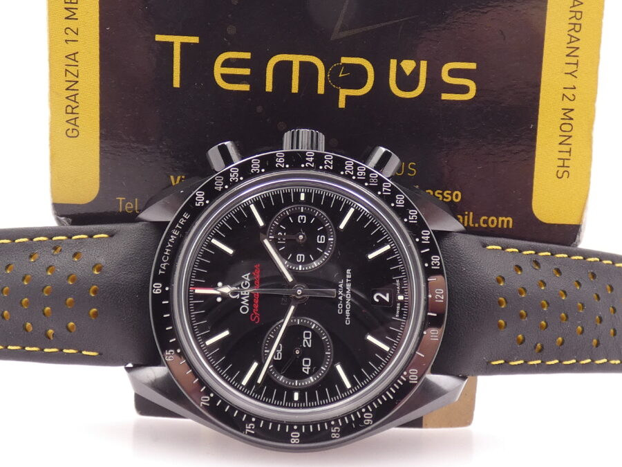 Cronografo Omega Speedmaster Dark Side Of The Moon  FULL SET Ceramic Automatico ANNO 2014 CONDIZIONI TOP - immagine 2