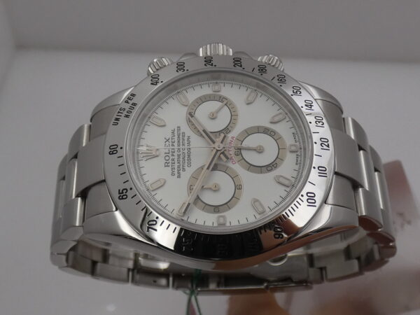 Rolex Daytona 116520 ANNO 2005 With BOX White Dial Automatico Acciaio