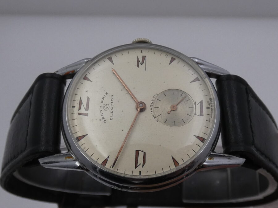 Election Grand Prix Years 1940's Hand Winding Vintage Watch