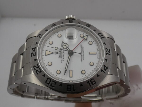 Rolex Explorer II  16570 "CHICCHI DI MAIS" Anno 1990 WITH BOOKLET Automatico Acciaio