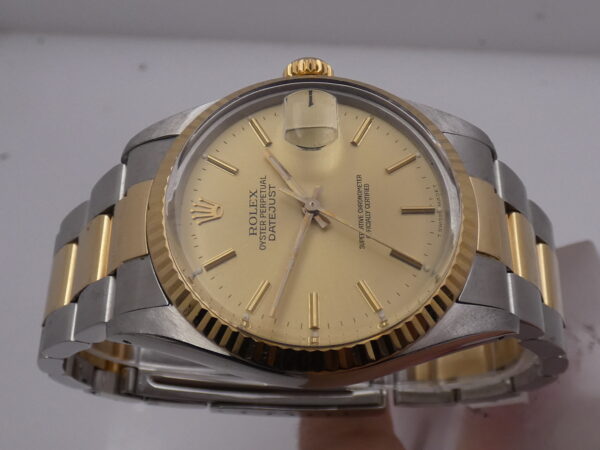 Rolex Datejust 36 16013 Acciaio & Oro 18Kt Anno 1987 Automatico