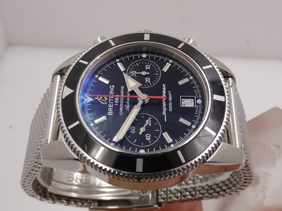 Breitling Superocean Heritage Cronografo A23370 FULL SET 44mm Anno 2013 Automatico Acciaio Bracciale Milano