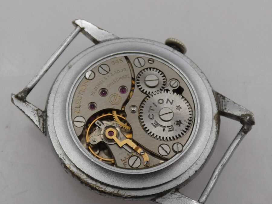 Election Grand Prix Years 1940's Hand Winding Vintage Watch - immagine 17