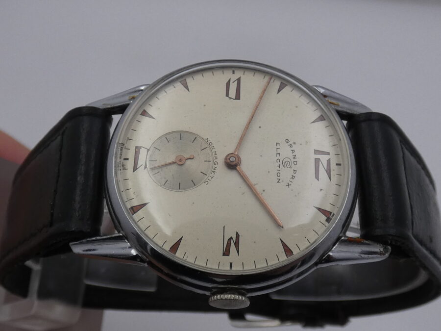 Election Grand Prix Years 1940's Hand Winding Vintage Watch - immagine 3