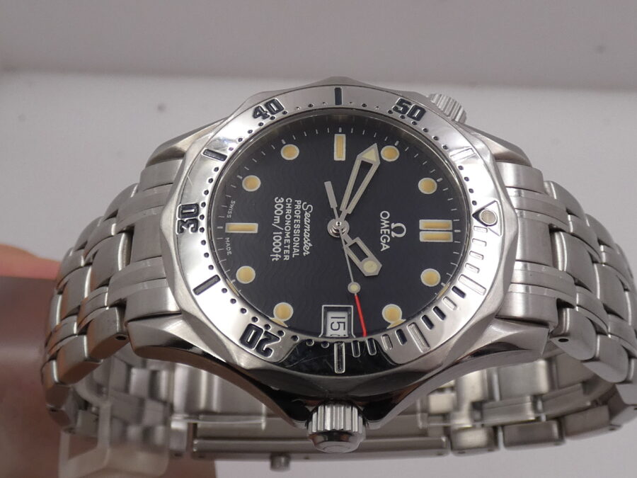 Omega Seamaster Professional 300m 36mm BOX&PAPERS Italia ANNO 1985 Automatico Acciaio Never Polished - immagine 4