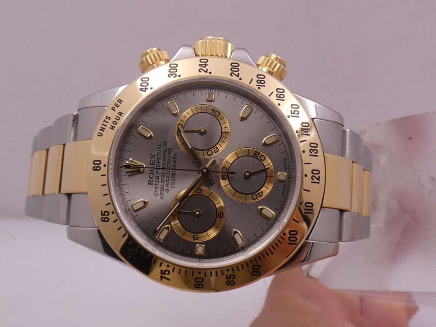 Rolex Daytona Cosmpograph RRR 116523 BOX&PAPERS Acciaio e Oro 18Kt Anno 2014 Automatico - immagine 4