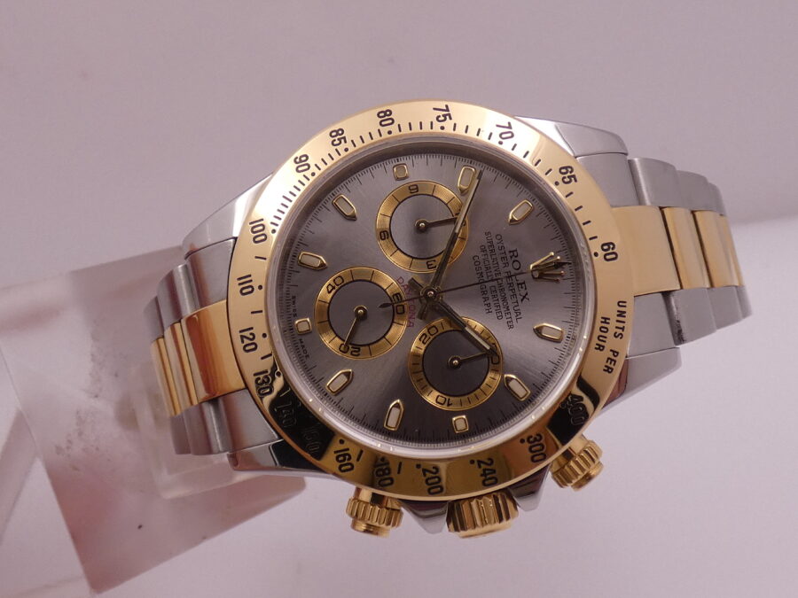 Rolex Daytona Cosmpograph RRR 116523 BOX&PAPERS Acciaio e Oro 18Kt Anno 2014 Automatico - immagine 5