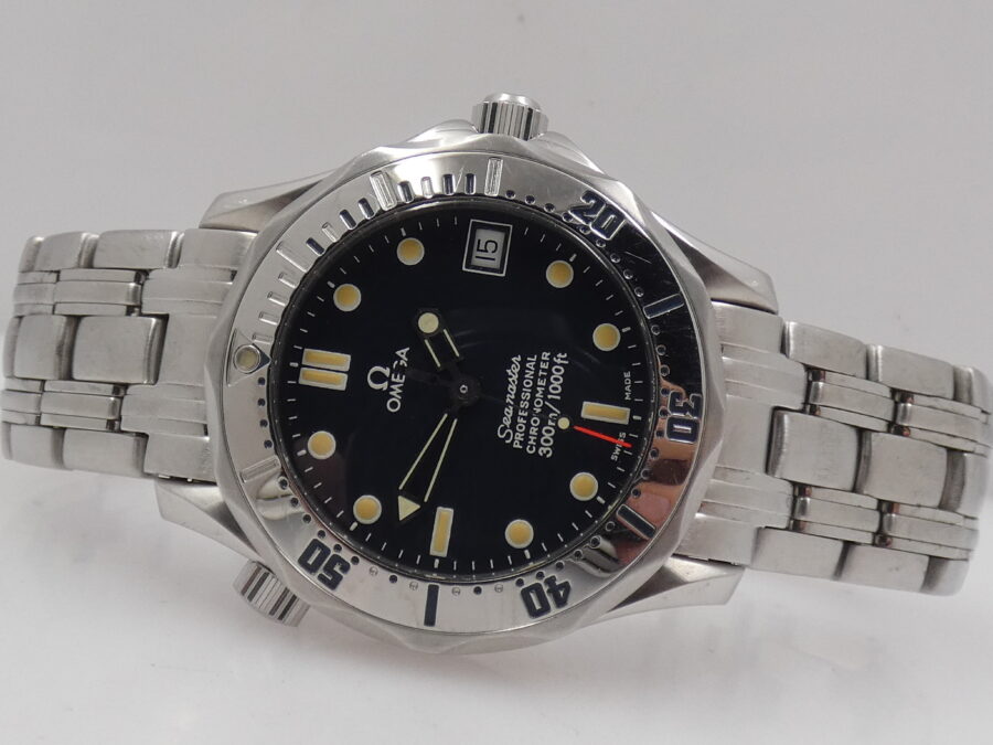 Omega Seamaster Professional 300m 36mm BOX&PAPERS Italia ANNO 1985 Automatico Acciaio Never Polished - immagine 6