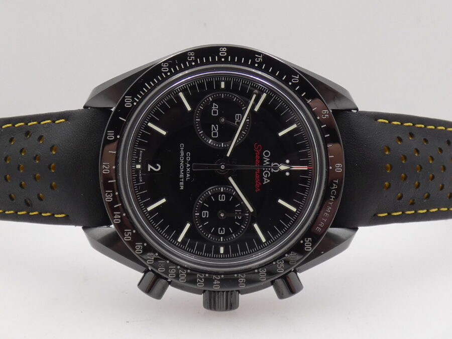 Cronografo Omega Speedmaster Dark Side Of The Moon  FULL SET Ceramic Automatico ANNO 2014 CONDIZIONI TOP - immagine 6