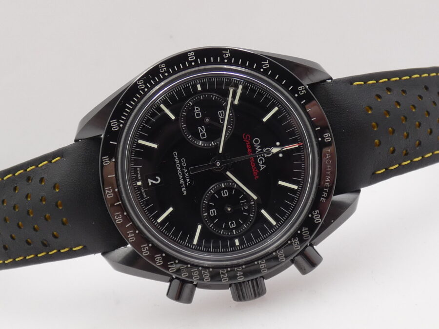 Cronografo Omega Speedmaster Dark Side Of The Moon  FULL SET Ceramic Automatico ANNO 2014 CONDIZIONI TOP - immagine 7