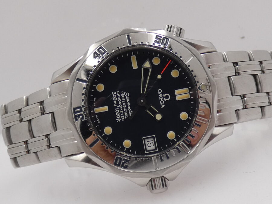 Omega Seamaster Professional 300m 36mm BOX&PAPERS Italia ANNO 1985 Automatico Acciaio Never Polished - immagine 8