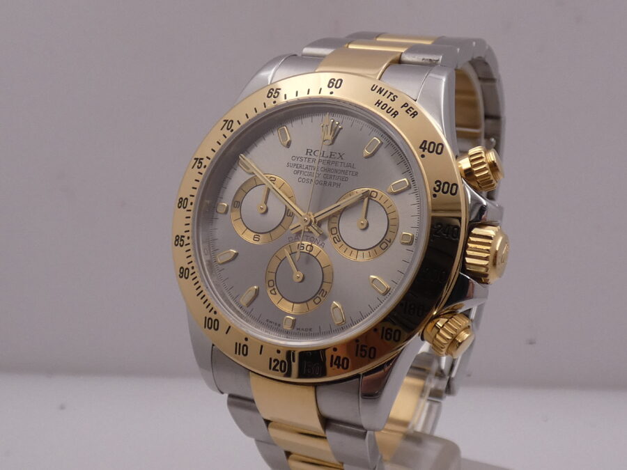 Rolex Daytona Cosmpograph RRR 116523 BOX&PAPERS Acciaio e Oro 18Kt Anno 2014 Automatico - immagine 8