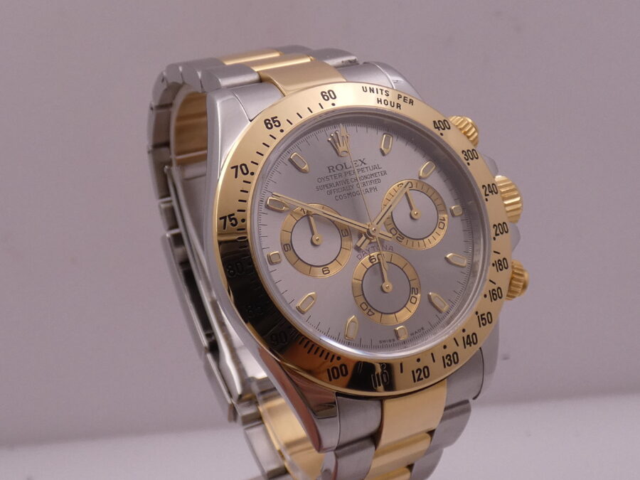 Rolex Daytona Cosmpograph RRR 116523 BOX&PAPERS Acciaio e Oro 18Kt Anno 2014 Automatico - immagine 9