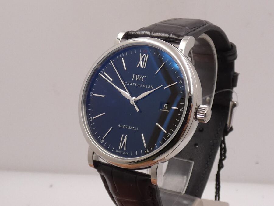 IWC Portofino IW356502 Nuovo FULL SET Anno 2017 Automatico Acciaio Mai Indossato - immagine 9