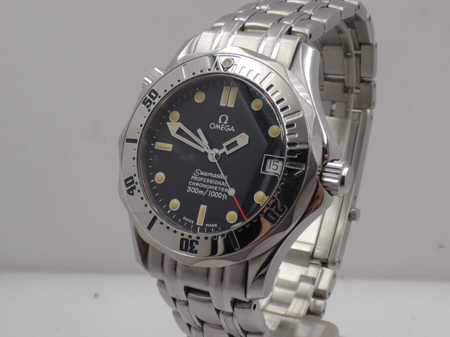 Omega Seamaster Professional 300m 36mm BOX&PAPERS Italia ANNO 1985 Automatico Acciaio Never Polished - immagine 10