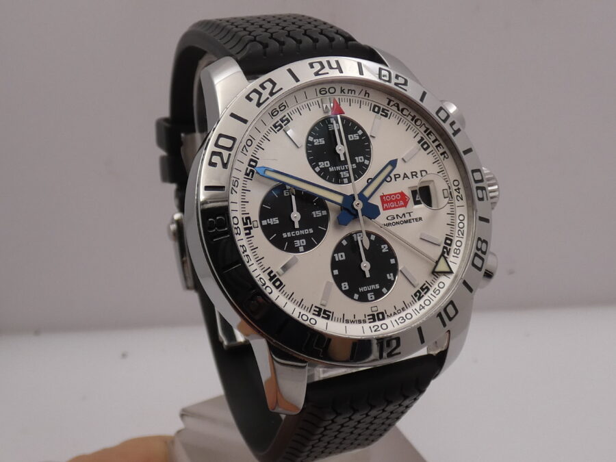 Chopard Mille Miglia Gmt Cronografo 8994 BOX&PAPERS Anno 2005 LIMITED EDITION Automatico Acciaio - immagine 9