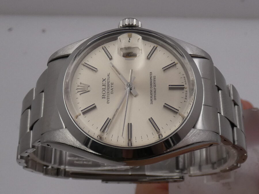 Rolex Oyster Perpetual Date 1500 Automatico Acciaio ANNO 1974 Braccialato