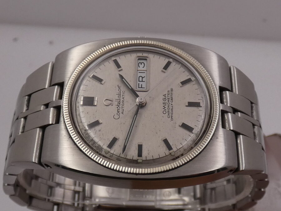 Omega Constellation Day-Date Cronometro ANNO 1970 Automatico Acciaio Braccialato