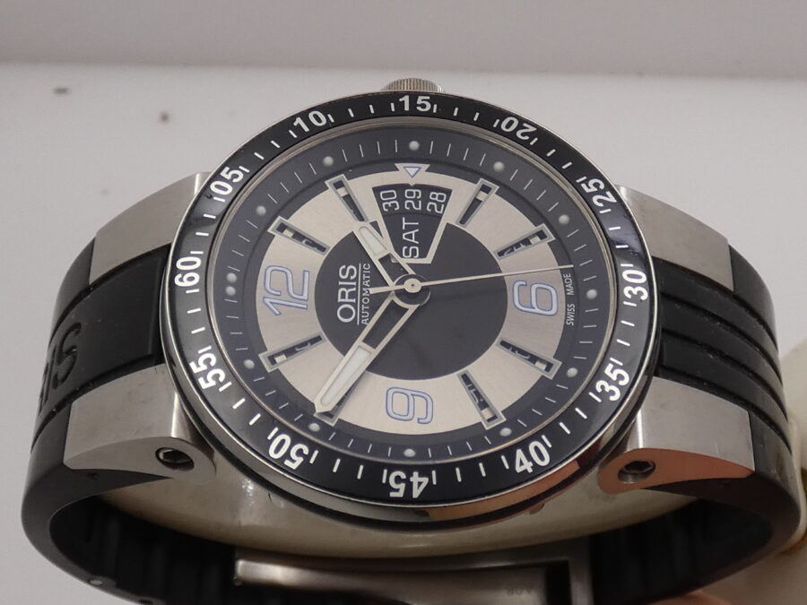 Oris Williams F1 Team Day Date 7613 BOX&PAPAERS Automatico ANNO 2012 Acciaio