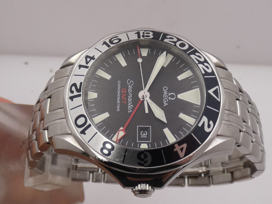 Omega Seamaster 300 GMT 50th Anniversary 2534.50 Acciaio Automatic Chronometer ANNO 2006 With BOX