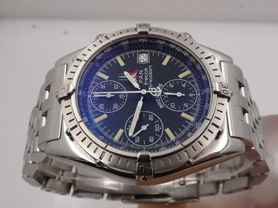 Breitling Chronomat P.A.N. Frecce Tricolori 40° Anniversario BOX&PAPERS Anno 2003 SERIE LIMITATA Automatico Acciaio