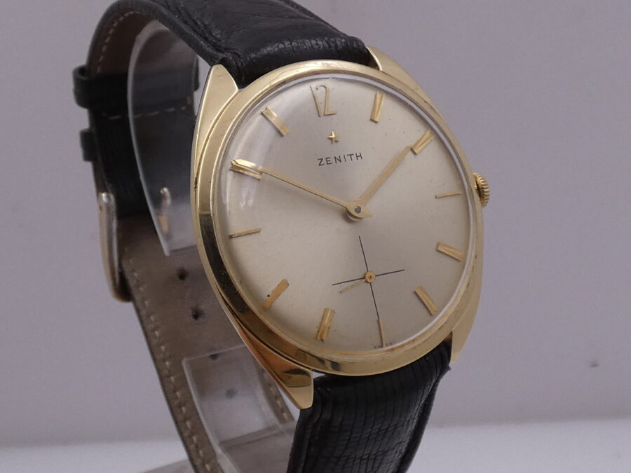 Zenith Stellina Oro 18Kt ANNI'50 Carica Manuale Cal. 40T Vintage Watch - immagine 10