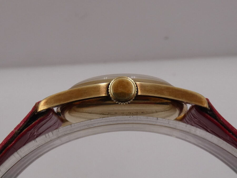 Eterna Calatrava ANNO 1938 MAI LUCIDATO Oro 14Kt Carica Manuale Condizioni TOP - immagine 13