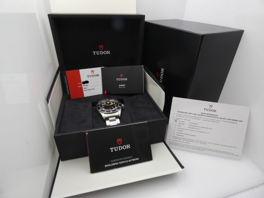 Tudor Black Bay Heritage 200m BOX&PAPERS Luglio 2020 Acciaio TOP CONDITION Cronometro Automatico - immagine 12