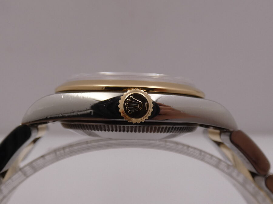 Rolex Oyster Perpetual 31 Mid-Size 67483 SENZA FORI Acciaio&Oro18Kt Anno 1998 Automatico WITH BOX - immagine 14