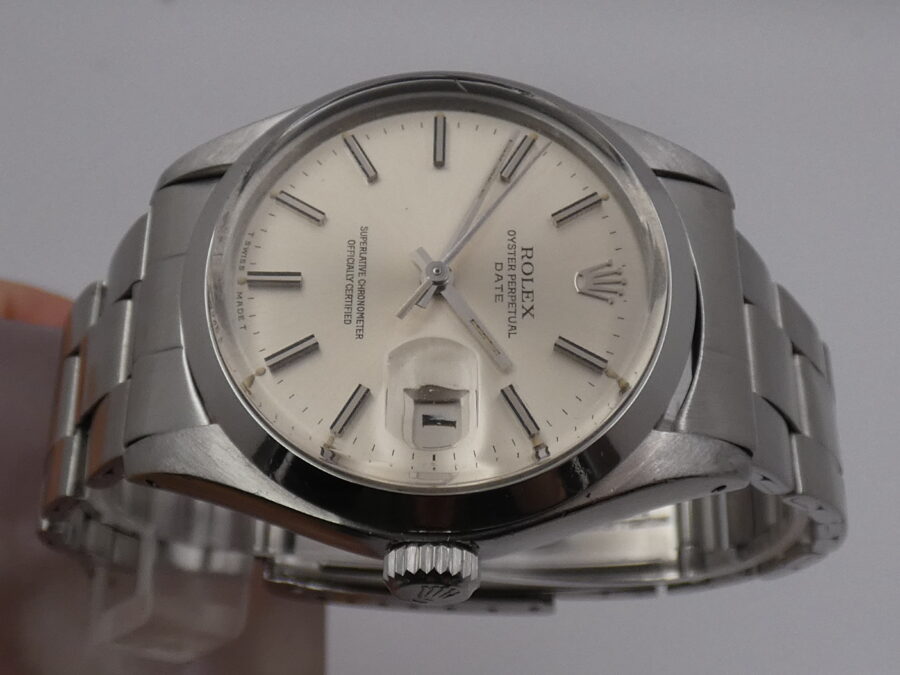 Rolex Oyster Perpetual Date 1500 Automatico Acciaio ANNO 1974 Braccialato - immagine 3