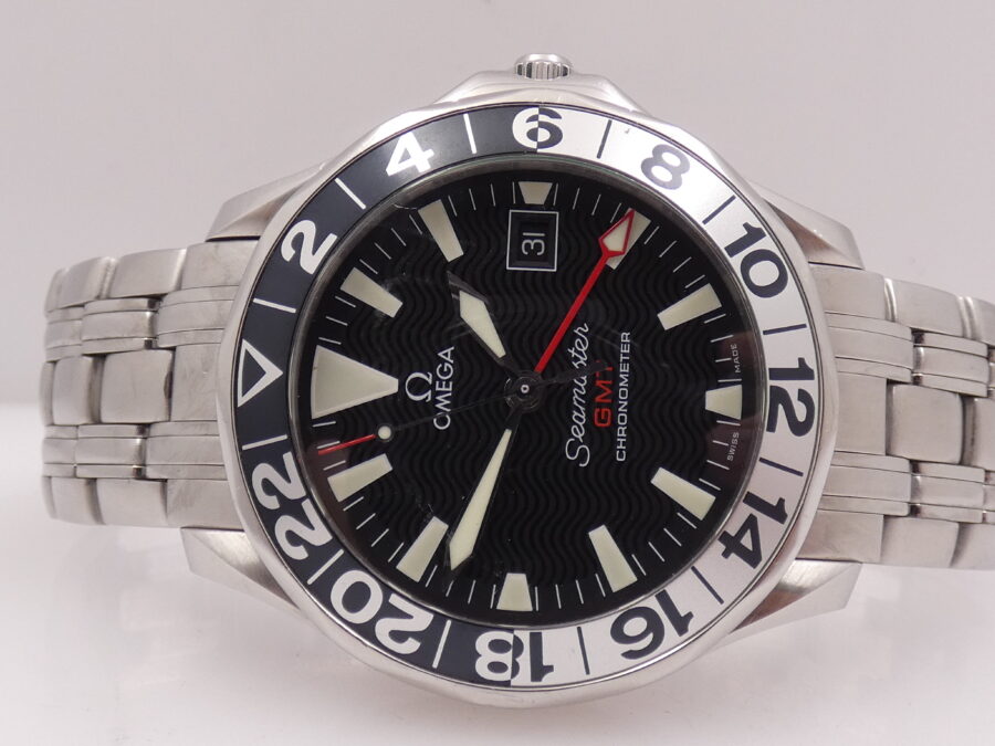 Omega Seamaster 300 GMT 50th Anniversary 2534.50 Acciaio Automatic Chronometer ANNO 2006 With BOX - immagine 3