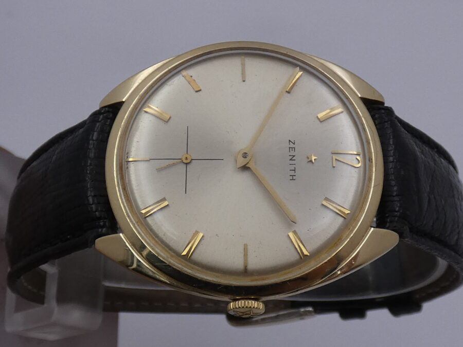 Zenith Stellina Oro 18Kt ANNI'50 Carica Manuale Cal. 40T Vintage Watch - immagine 3