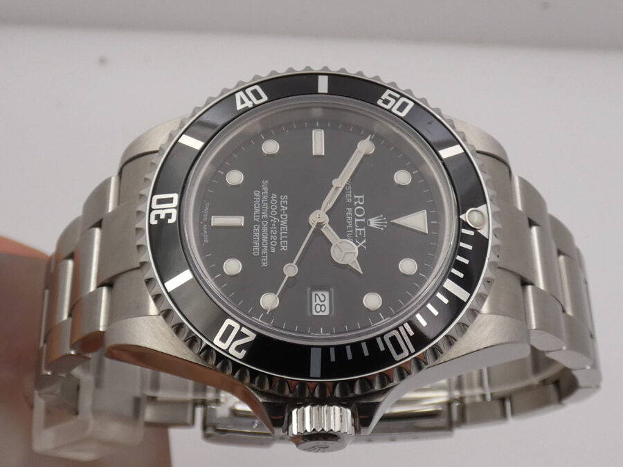 Rolex Sea-Dweller 4000 16600 NO HOLES BOX&PAPERS Garanzia Italia Anno 2005 Automatico Acciaio - immagine 3