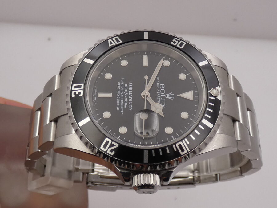 Rolex Submariner Date 16610T No Holes BOX&PAPERS Anno 2004 Automatico Acciaio - immagine 3