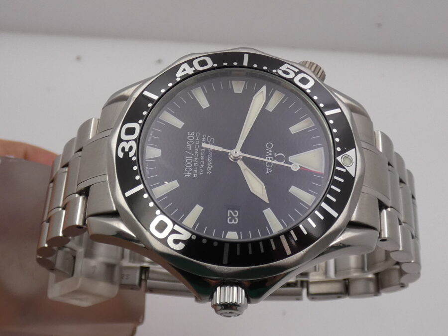 Omega Seamaster Diver 300 M Professional 168.1640 41mm BOX&PAPERS Anno 2006 Automatico Acciaio - immagine 3