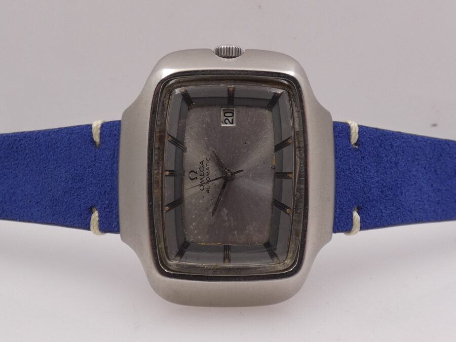 Omega Genève TV Screen Jumbo 45mm Automatico 166.0123 ANNO 1973 Acciaio - immagine 4