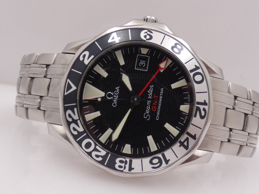 Omega Seamaster 300 GMT 50th Anniversary 2534.50 Acciaio Automatic Chronometer ANNO 2006 With BOX - immagine 4