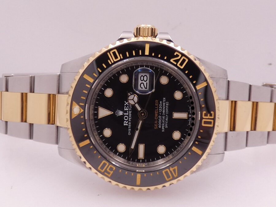 Rolex Sea-Dweller 126603 43mm Acciaio & Oro 18Kt Automatico Ceramic Bezel Chromalight With BOX Anno 2020 - immagine 4