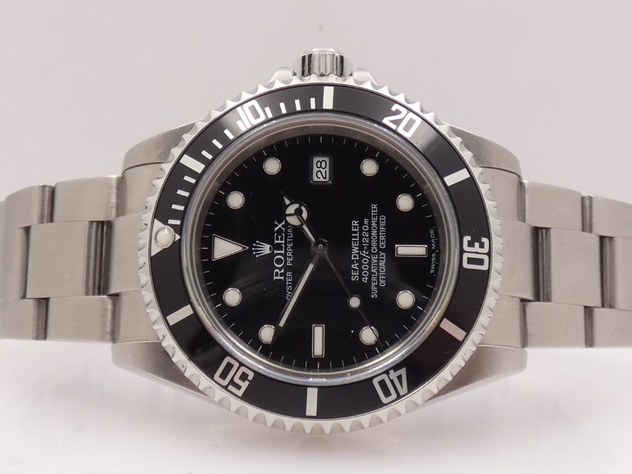 Rolex Sea-Dweller 4000 16600 NO HOLES BOX&PAPERS Garanzia Italia Anno 2005 Automatico Acciaio - immagine 4