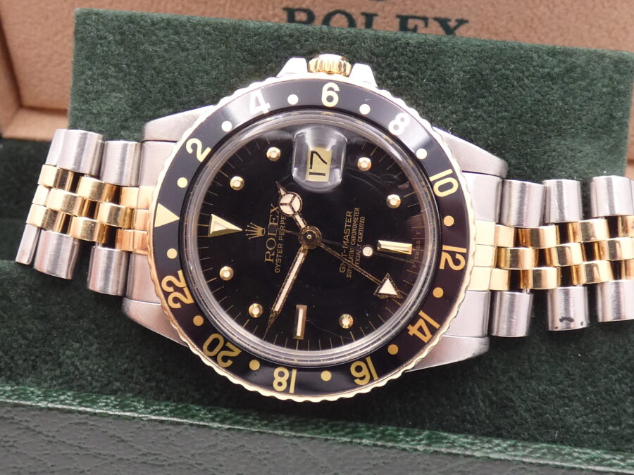 Rolex GMT-Master 16753 Nipple Dial Acciaio&Oro 18Kt Anno 1980 Automatico - immagine 4