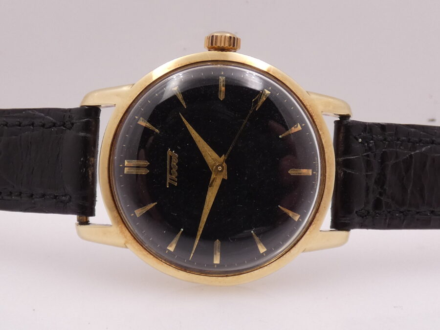 Tissot Classic Vintage ORO Massiccio 14Kt Anno 1954 Carica Manuale - immagine 5